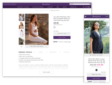 Seraphine webpage