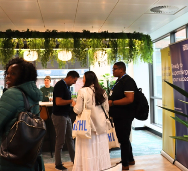 Networking at IDHL event