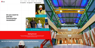Kier webpage