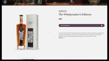 Lakes Distillery web page