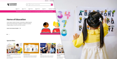 Hodder education webpage